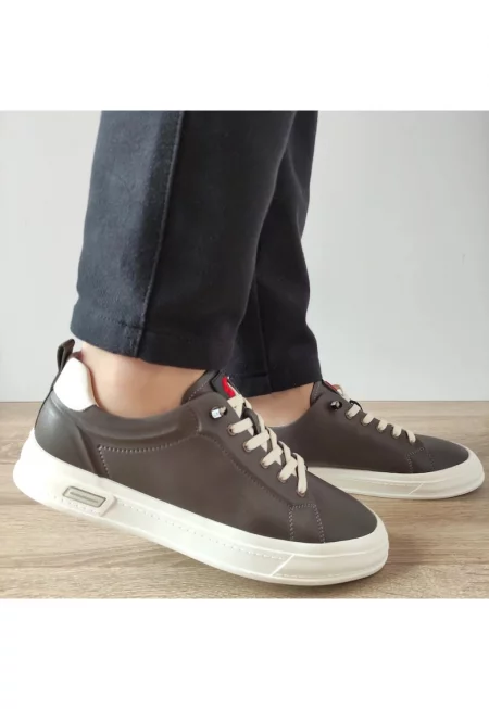 Ежедневни мъжки обувки  640021C 14-N сиво - сиво