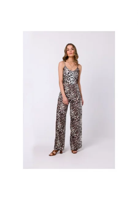 Гащеризон с широки панталони и щампа -