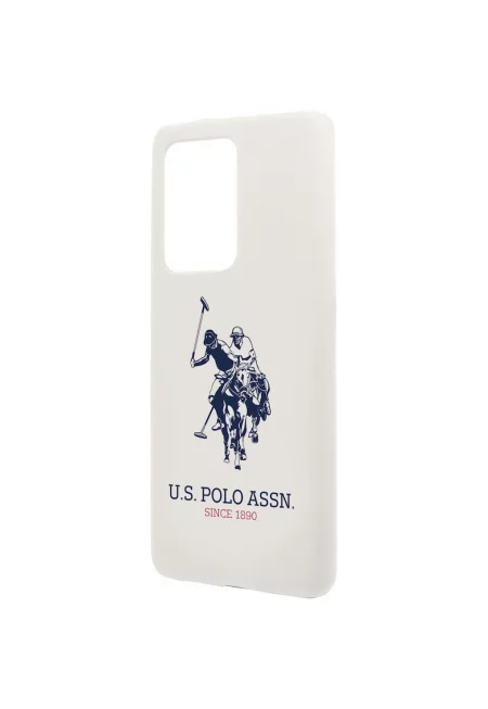 Калъф US Polo Big Horse за Samsung Galaxy S20 Ultra - White