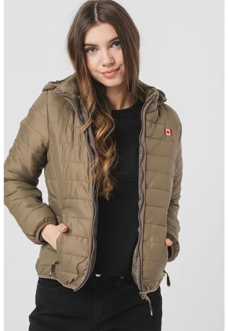 Капитонирано зимно яке Atikeak с качулка