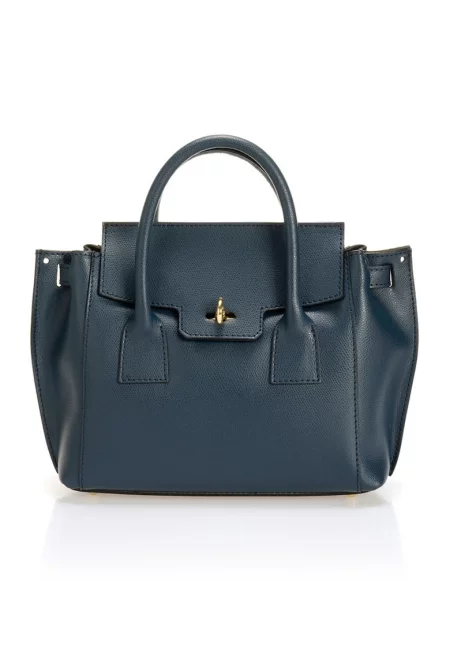 Кожена чанта с отделяща се презрамка