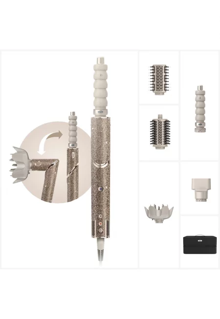 Маша за коса  FlexStyle HD446SLEU - 5 в 1 - Златист