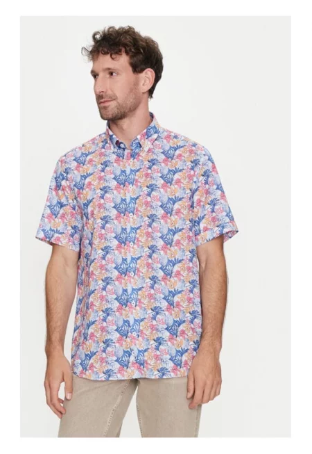 Мъжка риза -  768355 - Многоцветна - Памук