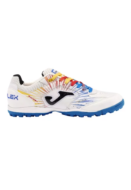 Мъжки футболни обувки Top Flex за синтетичен терен TOPW2476TF -  бяло-червен - Бял