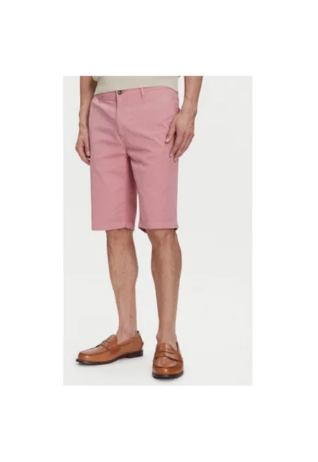 Мъжки къси панталони  B1 16939.2402 - памук - розов