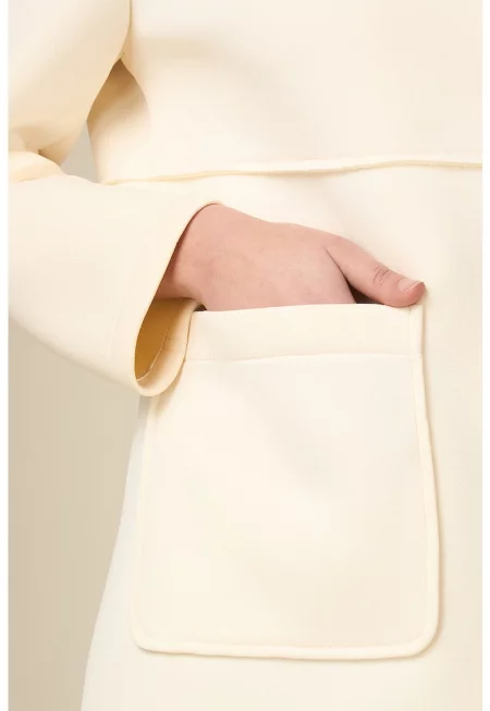 Палто с пришити джобове