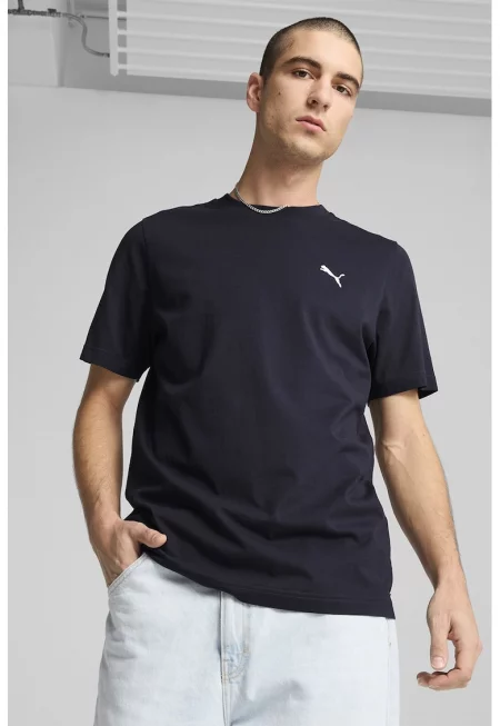 Памучна тениска с бродирано лого