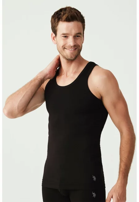 Памучни топове - 2 броя - Черен