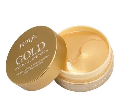 Petitfee GOLD Hydrogel Eye Patch, 60buc хидрогел пачове за очи със злато, 60 бр.