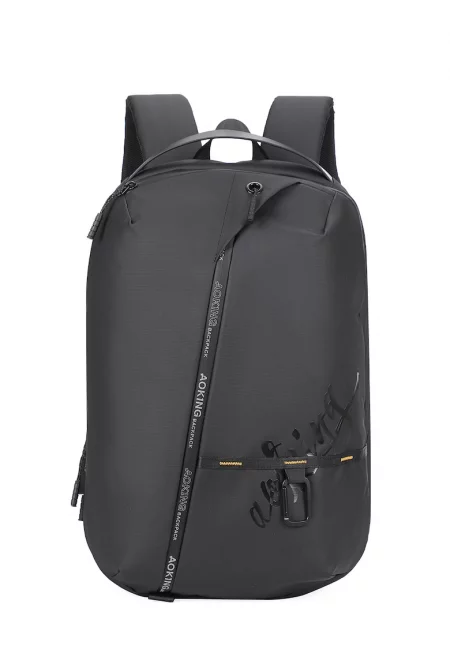 Раница с лого - Черен