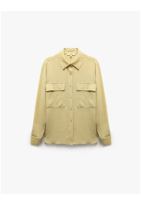 Риза с джобове на гърдите