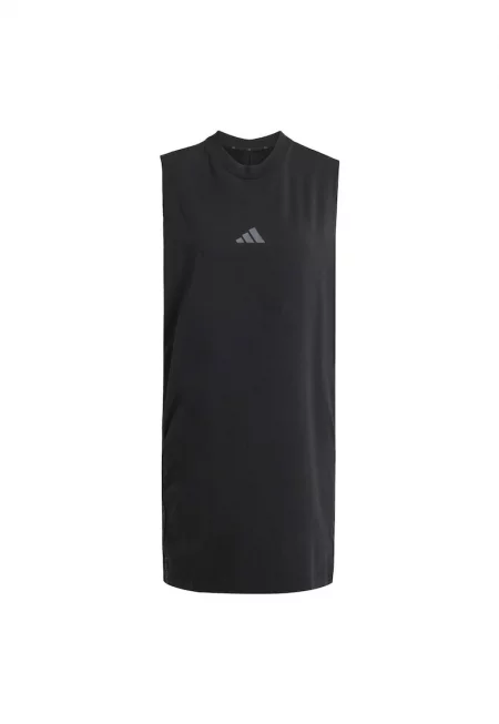 Рокля  W Aop 3s Dre JG6226 Дамска черна - Черен