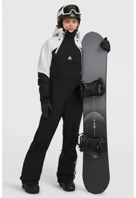 Ски гащеризон FWC'Play с качулка - Бял/Черен