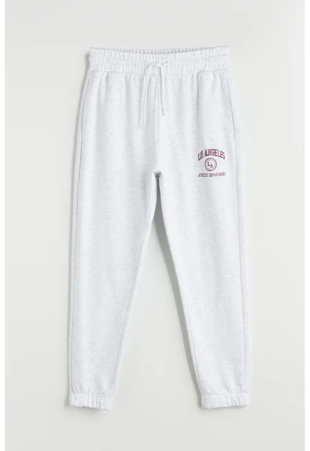 Спортен панталон с памук и връзка