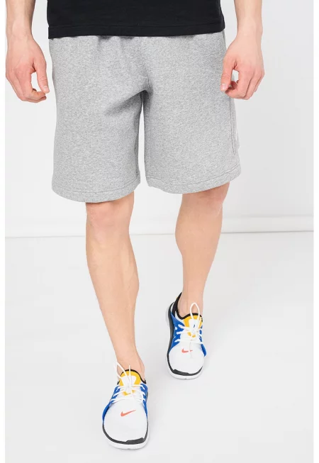 Спортни бермуди карго Sportswear Club - Светлосив меланж