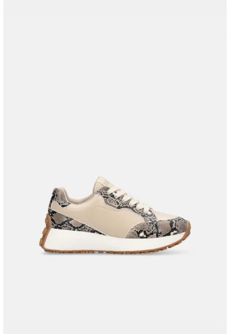 Спортни обувки от еко кожа с принт