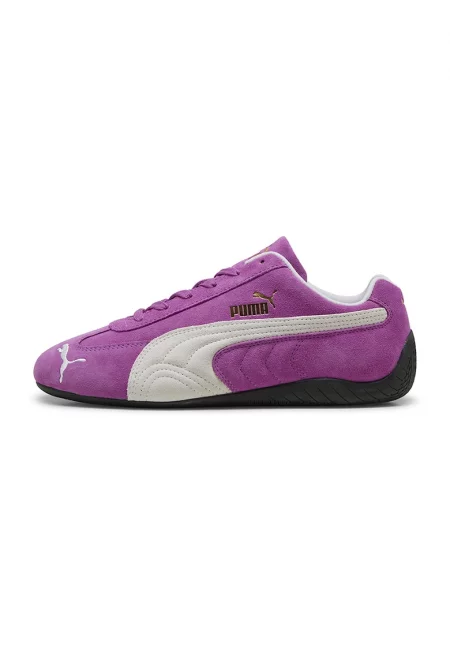 Спортни обувки Speedcat от велур - Тъмнорозов