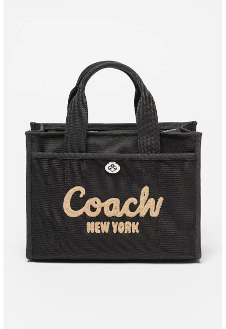 Текстилна чанта Cargo с лого - Черен