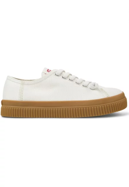 Текстилни спортни обувки Peu Roda - Карамел/Мръснобял