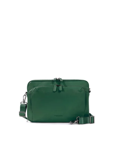 Унисекс кожена чанта за лаптоп - - Зелен - 23 x 34 x 8.5 CM