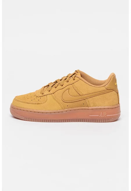 Велурени спортни обувки Air Force 1 - Тъмножълт