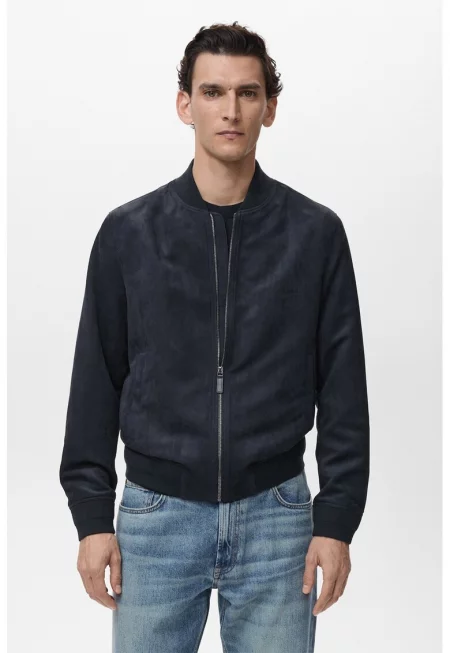 Яке бомбър - Ултрамарин синьо