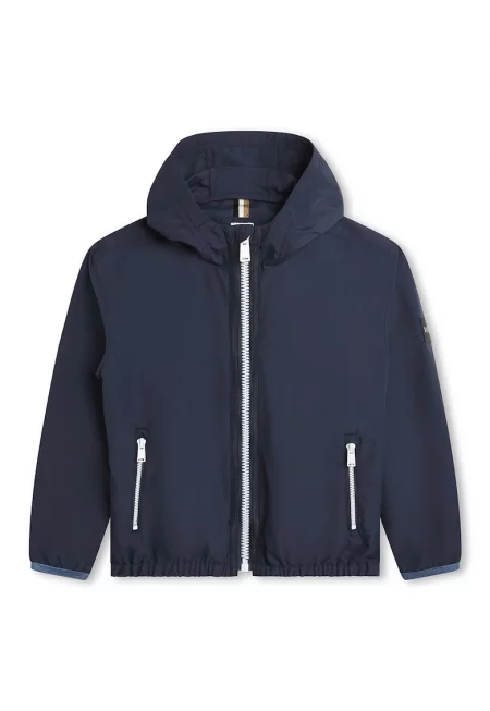 Яке с качулка и джобове