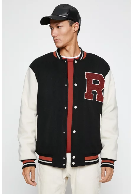 Яке Varsity с бродерия