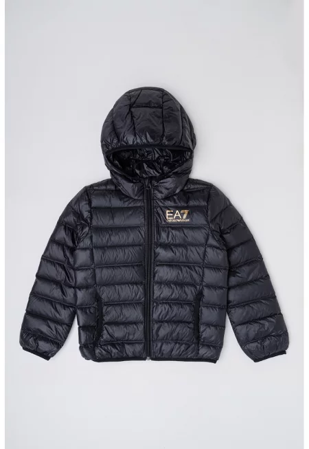 Зимно яке с пухена вата и качулка