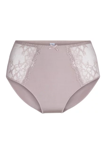 Бикини с висока талия и дантела