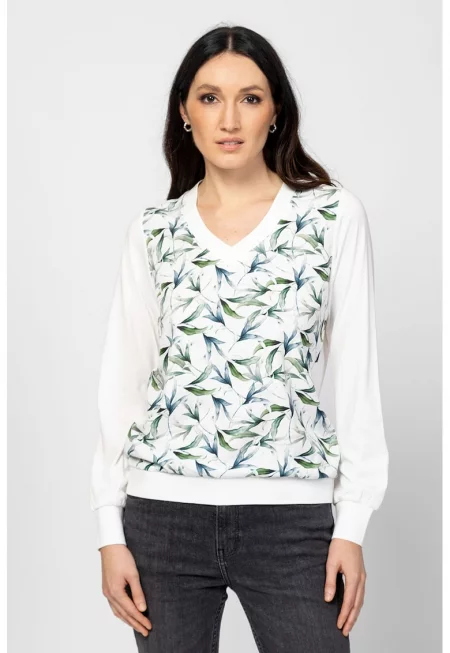 Блуза Calishaw с модал и памук