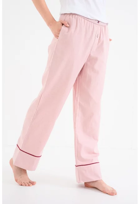 CALVIN KLEIN - Долна пижама с лого - Светлорозов