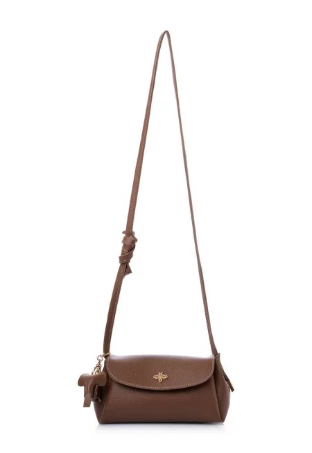 Чанта през рамо от еко кожа с лого