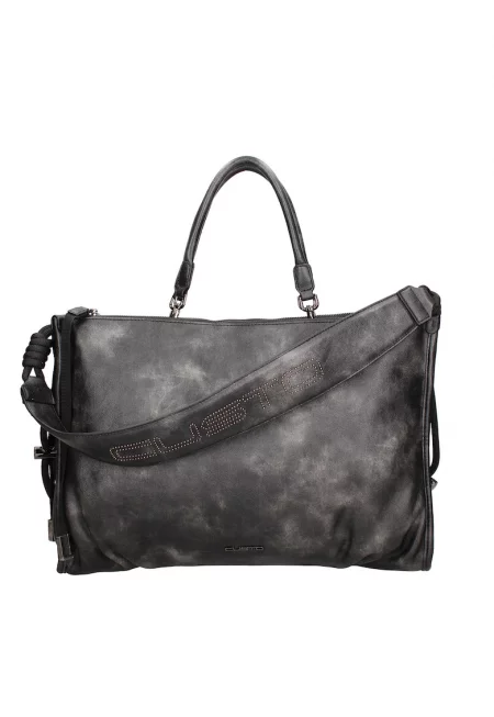 Чанта за рамо Alaric Elite от еко кожа - Черен