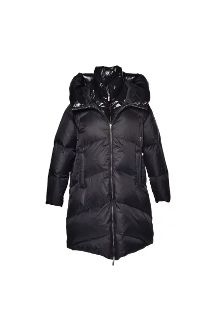 Дълго зимно яке с качулка