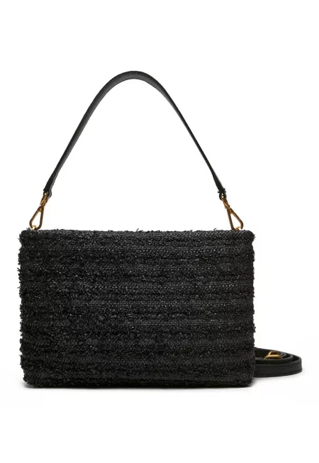 Дамска чанта  BS 10915 FROU - Текстил - Черен