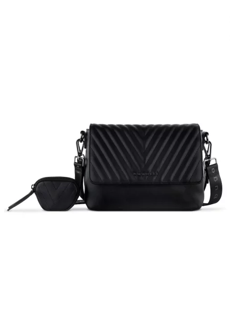 Дамска чанта crossbody -  модел SIRA - Черен
