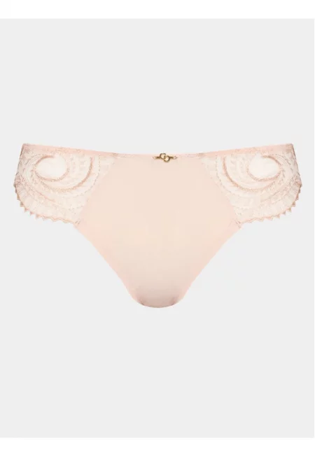 Дамски бикини -  303814311 - Найлон/Еластан - Розов