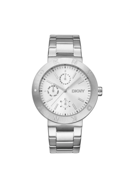 Дамски часовник  DK1L022M0015 - стомана - 38мм - сив - кварцов механизъм - водоустойчив на 5 ATM