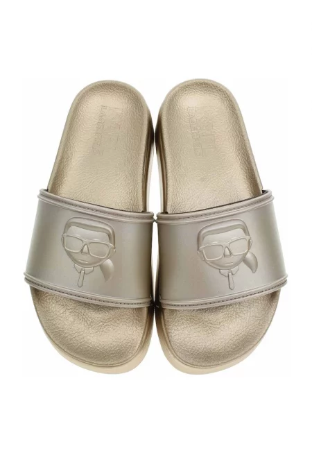 Дамски чехли  KL88819 VGD - златисти - Златист