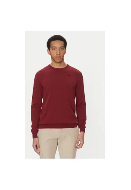 Дамски пуловер  памук - бордо - Бордо