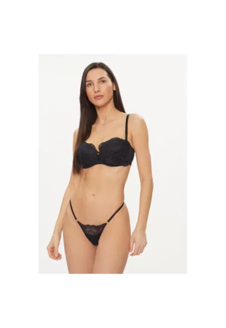 Дамски сутиен -  303687892 - Полиамид - Черен - Черен