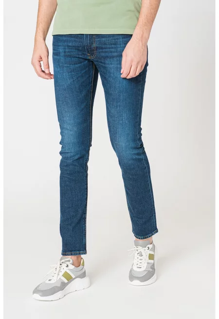 Дънки Luke по тялото с ниска талия - Тъмносин