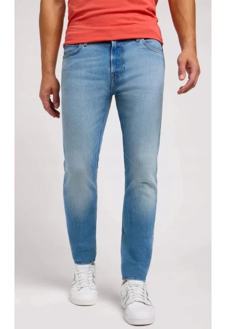 Дънки  Malone - памук/еластан - син - Светлосин