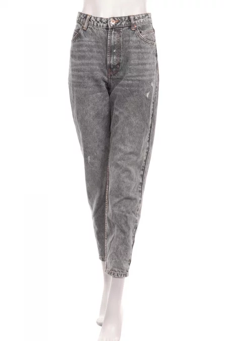 Дрехи Дънки с висока талия BERSHKA