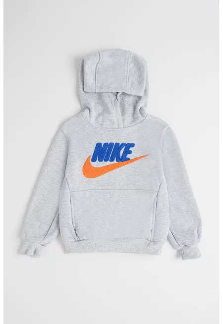 Худи с джоб кенгуру и лого