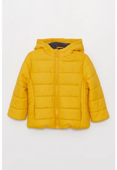 Капитонирано зимно яке с качулка