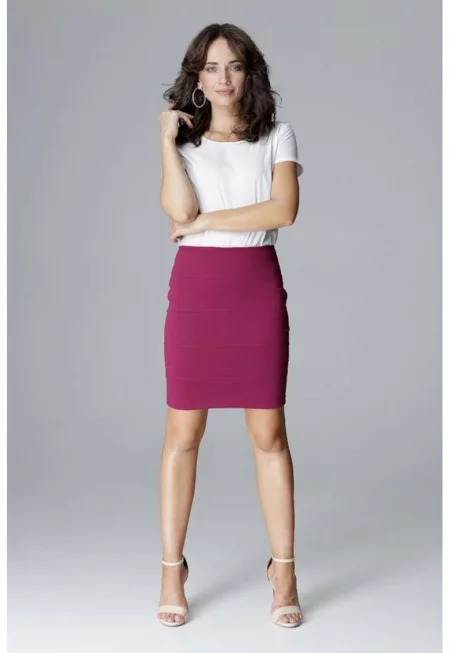 Къса пола модел 129014 Ленитиф