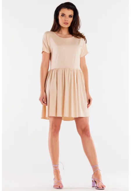 Къса рокля с къс ръкав A517