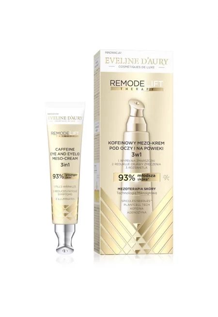 Крем за лице за очи и клепачи -  D'Aury RemodeLift Therapy 15 ml - интензивна хидратация